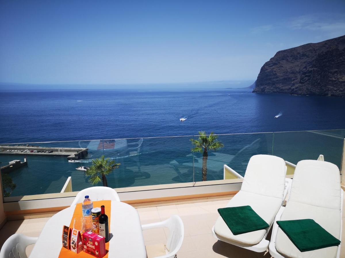 Magical Apt. With Sea View & Cliff Apartamento Acantilado de los Gigantes Exterior foto