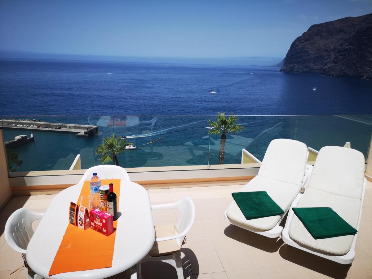 Magical Apt. With Sea View & Cliff Apartamento Acantilado de los Gigantes Exterior foto