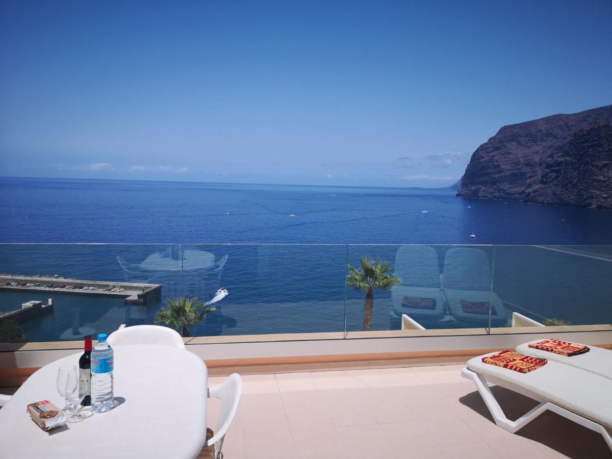 Magical Apt. With Sea View & Cliff Apartamento Acantilado de los Gigantes Exterior foto